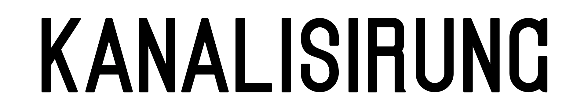 Kanalisirung
